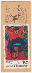 НДР, ФРН ГДР, ФРГ ^/--/^ ФРГ 1974 г. № 706 гашеная ^_^^^ ФРН 1974 р. No 706 гашена - фото фото фото