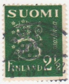 Скандинавія Скандинавия ^/--/^ Финляндия 1945 г. № 304 гашеная ^_^^^ Фінляндія 1945 р. No 304 гашена - фото фото фото