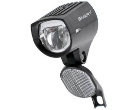 Ліхтарі, ліхтарики Фонари, фары ^/--/^ Фара передня Smart BL /--/ 141 /--/ W-01 30 Lux під динамо, чорний (A-O-NA-0053) ^_^^^ Фара передняя Smart BL /--/ 141 /--/ W-01 30 Lux под динамо, черный (A-O-NA-0053) - фото фото фото