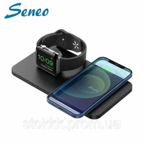 Розумні годинники (Smart watch) Умные часы (Smart watch) ^/--/^ Беспроводное зарядное устройство Seneo 2 В 10 /--/ Вт ^_^^^ Бездротовий зарядний пристрій Seneo 2 В 10 /--/ Вт - фото фото фото