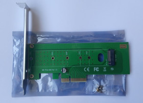 Шлейфи, перехідники Шлейфы, переходники ^/--/^ Адаптер PCIe 4.0/3.0 x /--/ 4 to M.2 NVMe SSD ^_^^^ Адаптер PCIe 3. 0/4.0 x /--/ 4 to M.2 NVMe SSD - фото фото фото