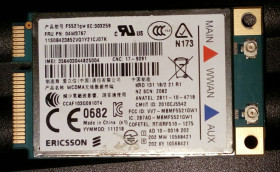 Інші комплектуючі Другие комплектующие ^/--/^ WAN GSM 3 /--/ G модуль WWAN модем Ericsson f /--/ 5521 /--/ gw из Lenovo Thinkpad FRU 04 /--/ W /--/ 3767 ^_^^^ WAN GSM 3 /--/ G модуль WWAN модем Ericsson f /--/ 5521 /--/ gw з Lenovo Thinkpad FRU 04 /--/ W /--/ 3767 - фото фото фото