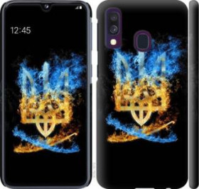 Чохли, бампера Чехлы, бампера ^/--/^ Чехол на Samsung Galaxy A /--/ 40 2019 A /--/ 405 /--/ F Герб 1635 /--/ m-1672 - фото фото фото