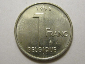 Бельгія Бельгия ^/--/^ Бельгия 1 франк 1998 года BELGIQUE 3 /--/ П /--/ 708 ^_^^^ Бельгія 1 франк 1998 року BELGIQUE 3 /--/ П /--/ 708 - фото фото фото