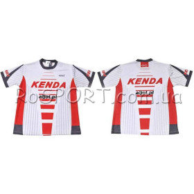 Велоформа Велоформа ^/--/^ Велосипедна футболка Kenda Rad /--/ 301 білий (A-PZ-0234)  M ^_^^^ Велосипедная футболка Kenda Rad /--/ 301 белый (A-PZ-0234) M - фото фото фото