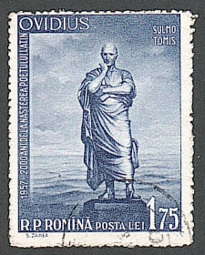 Румунія Румыния ^/--/^ Румыния  (1957) 2000-летие со дня рождения Публия Овидия ^_^^^ Румунія (1957) 2000-річчя від дня народження Публія Овідія - фото фото фото