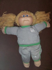 Ляльки Куклы ^/--/^ Вінтажна лялька лялечка капустка блондинка кукла Cabbage Patch Kids Іспанія ^_^^^ Винтажная кукла кукла Cabbage Patch Kids Испания - фото фото фото