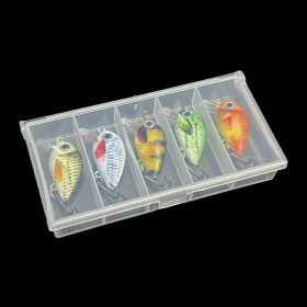 Воблери, принади Воблеры, приманки ^/--/^ Набір воблерів FishCraft MiniCrank 27 /--/ mm/1.8 /--/ g  (5 шт.) ^_^^^ Набор воблеров Tiddler Mini Crank - фото фото фото