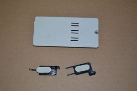 Корпуса Корпуса ^/--/^ Asus Eee PC 1001 /--/ PX комплект защелок АКБ и крышка отсека RAM ^_^^^ Asus Eee PC 1001 /--/ PX комплект защелин АКБ і кришка відсіку RAM - фото фото фото