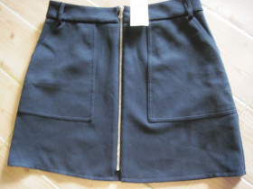 Спідниці Юбки ^/--/^ Новая  черная юбка  с молнией &amp;quot;PEACOCKS &amp;quot; р. 46 ^_^^^ Нова чорна спідниця з блискавкою &amp;quot;PEACOCKS &amp;quot; р. 46 - фото фото фото
