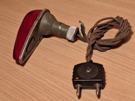 Інше Другое ^/--/^ Лампа БАНО-45 огонь бортовой красный СССР ^_^^^ Лампа БАНО-45 вогонь бортовий червоний СРСР - фото фото фото