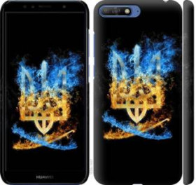 Чохли, бампера Чехлы, бампера ^/--/^ Чехол на Huawei Y /--/ 6 2018 Герб 1635 /--/ m-1637 - фото фото фото