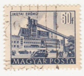 Угорщина Венгрия ^/--/^ Венгрия 1952 г. №  1281 гашеная ^_^^^ Угорщина 1952 р. No 1281 гашена - фото фото фото