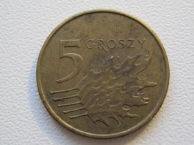 Сучасна (після ) Современная (после ) ^/--/^ Польша 5 грошей 2011 года 33564 ^_^^^ Польща 5 грошей 2011 року 33564 - фото фото фото