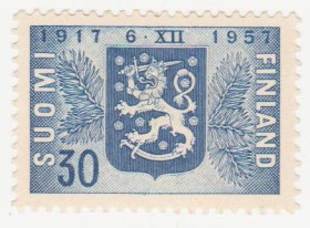 Скандинавія Скандинавия ^/--/^ Финляндия 1957 г. № 493 * ^_^^^ Фінляндія 1957 р. No 493* - фото фото фото