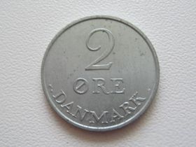 Данія Дания ^/--/^ Дания 2 эре 1971 года #8252 ^_^^^ Данія 2 ери 1971 року #8252 - фото фото фото
