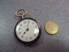 Годинники Часы ^/--/^ часы карманные preferita remontoir cylindre серебро №80  (№2181) ^_^^^ годинник кишенькові preferita remontoir cylindre срібло No /--/ 80 (No /--/ 2181) - фото фото фото