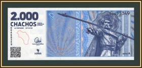 Аргентина Аргентина ^/--/^ Аргентина 2000 чачос 2024 UNC ^_^^^ 2000 чачос 2024 UNC - фото фото фото