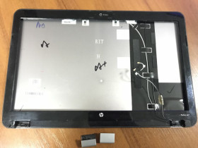Корпуса Корпуса ^/--/^ Крышка матрицы + рамка + WiFi антены для HP Pavilion dv /--/ 7 ^_^^^ Кришка матриці + рамка + WiFi антени для HP Pavilion dv /--/ 7 - фото фото фото