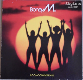 Платівки Пластинки ^/--/^ Boney M. - Boonoonoonoos  (Hansa – 203 888, Holland) Poster, inner sleeve EX+/NM- ^_^^^ Boney M. - Boonoonoos (Hansa - 203 888, Holland) Poster, inner sleeve EX+/NM- - фото фото фото