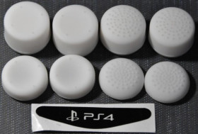 Інше Другое ^/--/^ Комплект Накладки белые для ножек  наклейка Sony PlayStation 4 (PS /--/ 4) ^_^^^ Накладки білі для ніжок наклейка Sony PlayStation 4 (PS /--/ 4) - фото фото фото