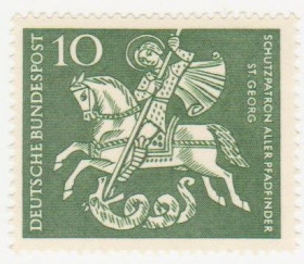 НДР, ФРН ГДР, ФРГ ^/--/^ ФРГ 1961 г. № 236 ** ^_^^^ ФРН 1961 No 236 ** - фото фото фото
