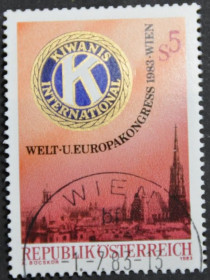 Інше Другое ^/--/^ Австрия Международные Организации Киванис Kiwanis 1983 ^_^^^ Австрія Міжнародні Організації Ківаніс Kiwanis 1983 - фото фото фото