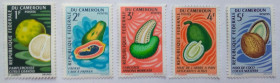 Камерун Камерун ^/--/^ Камерун 1967 Фрукты, MNH (I) ^_^^^ Камерун 1967 Фрукти, MNH (I) - фото фото фото