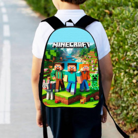 Рюкзаки, сумки Рюкзаки, сумки ^/--/^ Рюкзак детский майнкрафт герои &amp;quot;Minecraft&amp;quot; 34 /--/ х /--/ 27 /--/ см,городской ранец для мальчика (00529) ^_^^^ Рюкзак дитячий майнкрафт герої &amp;quot;Minecraft &amp;quot; 34 /--/ х /--/ 27 /--/ см,міський ранець для хлопчика (0538) - фото фото фото
