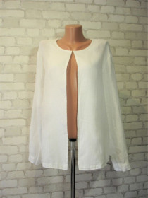 Кардигани Кардиганы ^/--/^ Льняной белый кардиган  &amp;quot;Broadway nyc fashion&amp;quot; 50 р Италия ^_^^^ Льняний білий кардіган &amp;quot;Broadway nyc fashion &amp;quot; 50 р Італія - фото фото фото