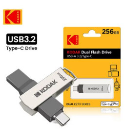 Флешки, зовнішні HDD, диски Флешки, внешние HDD, диски USB флешнакопичувачі USB флешнакопители ^/--/^ Флешка KODAK 256 Гб Металл. USB 3.2 -  Type-C . OTG ^_^^^ Флешка KODAK 256 Гб Метал. USB 3.2 - Type-C. OTG - фото фото фото