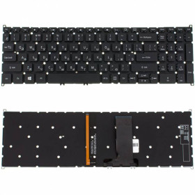 Клавіатури Клавиатуры ^/--/^ Клавиатура для ноутбука ACER (AS: SP /--/ 515-51) rus, black, без фрейма, подсветка клавиш ^_^^^ Клавіатура для ноутбука ACER (AS: SP /--/ 515-51) rus, black, без фрейму, підсвічування клавіш - фото фото фото