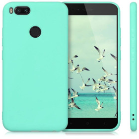 Чохли, бампера Чехлы, бампера ^/--/^ Чохол Xiaomi Mi A /--/ 1 / Mi /--/ 5 /--/ X силікон soft touch бампер блакитний ^_^^^ Чехол Xiaomi Mi A /--/ 1 / Mi /--/ 5 /--/ X силикон soft touch бампер голубой - фото фото фото