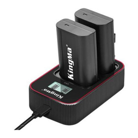 Акумулятори Аккумуляторы ^/--/^ 3-Pack KingMa Panasonic DMW-BLJ /--/ 31 (2 АКБ KingMa DMW-BLJ /--/ 31 и 1 ЗУ на две батареи) ^_^^^ 3-Pack KingMa Panasonic DMW-BLJ /--/ 31 (2 АКБ KingMa DMW-BLJ /--/ 31 і 1 ЗУ на дві батареї) - фото фото фото