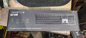 Клавіатури Клавиатуры ^/--/^ Беспроводная клавиатура GamePro GK /--/ 1500 № 24050724/1 ^_^^^ Бездротова клавіатура GamePro GK /--/ 1500 No 24050724/1 - фото фото фото