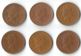 Єлизавета II (після ) Елизавета II (после ) ^/--/^ Великобритания 1 пенни, 1989, 1993, 1994,1996 Цена за штуку. ^_^^^ Велика Британія 1 пенні, 1989, 1993, 1994,1996 - фото фото фото