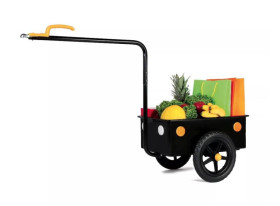 Велосипеди Велосипеды ^/--/^ Вантажний причіп для велосипеда Bellelli Eco Trailer Maxi чорний (PRB /--/ 002) ^_^^^ Грузовой прицеп для велосипеда Bellelli Eco Trailer Maxi черный (PRB /--/ 002) - фото фото фото