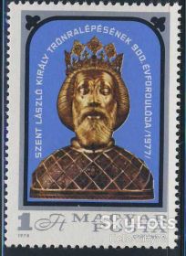 Угорщина Венгрия ^/--/^ Венгрия 1978 история король Ласло І Святой Mi 3319 MNH ^_^^^ Венгрия 1978 история король Ласло и Святой Mi 3319 MNH - фото фото фото