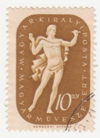 Угорщина Венгрия ^/--/^ Венгрия  1940  г. № 670 гашеная ^_^^^ Угорщина 1940 р. No 670 гашена - фото фото фото