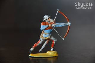 Фігурки, солдатики Фигурки, солдатики ^/--/^ рыцарь с луком MERTEN 40-45 /--/ мм ФРГ ОРИГИНАЛ ^_^^^ лицар з цибулею MERTEN 40-45 мм ФРН - фото фото фото