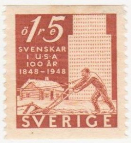 Скандинавія Скандинавия ^/--/^ Швеция 1948  г. № 342 * ^_^^^ Швеція 1948 р. No 342* - фото фото фото