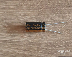 Конденсатори Конденсаторы ^/--/^ 820 /--/ мкФ* 25 /--/ В. Capхcon 105°C. Комп&amp;apos;ютерні. 10 /--/ шт ^_^^^ 820 /--/ мкФ 25 /--/ В. Capхcon 105°C. Компьютерный. 10 /--/ шт - фото фото фото