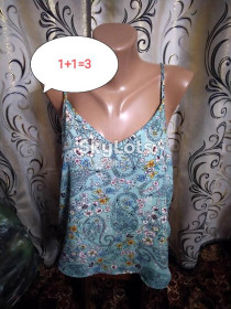 Майки Майки ^/--/^ 1+1=3 Стильна маєчка з квітковим принтом primark ^_^^^ 1+1= Стильная поместье с цветочным принтом primark - фото фото фото