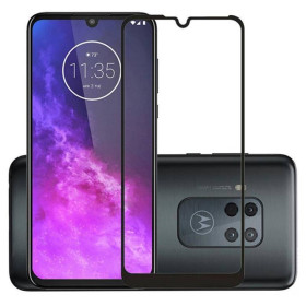 Чохли, бампера Чехлы, бампера ^/--/^ Захисне скло LUX для Motorola One Zoom Full Сover чорний 0,3 мм в упаковці ^_^^^ Защитное стекло LUX для Motorola One Zoom Full Сover черный 0,3 мм в упаковке - фото фото фото