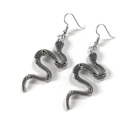 Сережки Серьги ^/--/^ модные длинные серьги змеи змейки ^_^^^ Довгі сережки змії змійки - фото фото фото