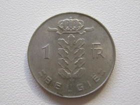 Бельгія Бельгия ^/--/^ Бельгия 1 франк 1977 года BELGI 33028 ^_^^^ Бельгія 1 франк 1977 BELGI 33028 - фото фото фото