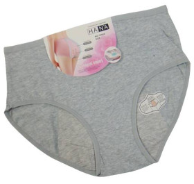 Труси Трусы ^/--/^ Трусики для критических дней Hana 70088 2 /--/ XL серые ^_^^^ Трусики для критичних днів Hana 70088 2 /--/ XL сірі - фото фото фото