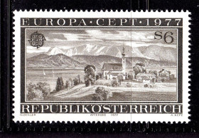 Австрія Австрия ^/--/^ Австрия 1977 г MNH -  EUROPA CEPT - ^_^^^ Австрія 1977 MNH - EUROPA CEPT - фото фото фото