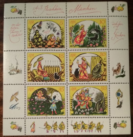 НДР, ФРН ГДР, ФРГ ^/--/^ ГДР Сказки А.С. Пушкина 1984 ^_^^^ НДР Казки А. С. Пушкіна 1984 - фото фото фото