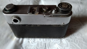 Вінтажні фотоапарати Винтажные фотоаппараты ^/--/^ СССР фотоаппарат  ФЕД - 5 /--/ В тушка ^_^^^ СРСР фотоапарат ФЕД - 5 /--/ В тушка - фото фото фото